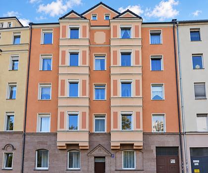 Gepflegte 3-Zimmer-Erdgeschosswohnung in zentraler Lage von Nürnberg
