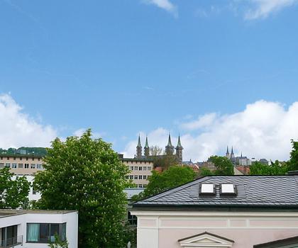 Über den Dächern von Bamberg - Hochwertige Penthouse-Wohnung mit Dachterrasse in Bestlage