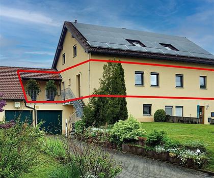 Gemütliche 3-Zimmer Wohnung mit Loggia in Vestenbergsgreuth